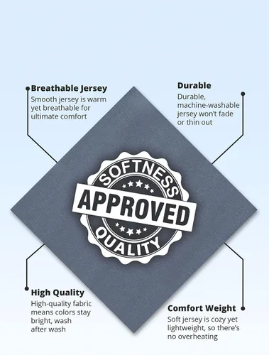 Vista 5 de PajamaGram Pajamas For Men - Mens PJs Sets, Classic, 100% Cotton