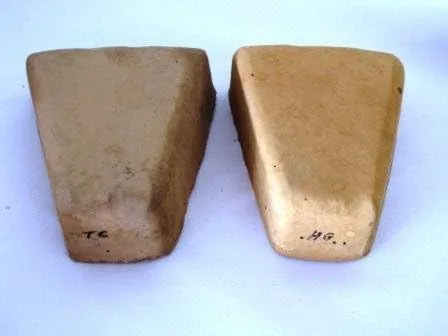 Vista 7 de 6 moldes Keystone hacen adoquines de entrada o patio de 6 x 5 x 2 x 2.5 pulgadas de grosor