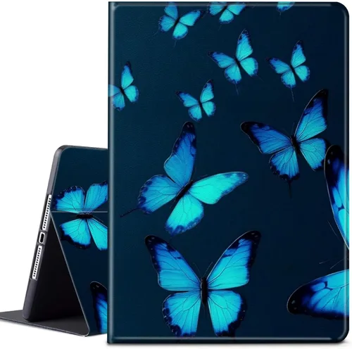 Vista 25 de Funda para iPad Mini 6 de 8.3 pulgadas, versión 2021 para iPad Mini 6ª generación, ligera, protectora de piel sintética, cubierta inteligente