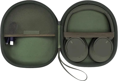 Vista 16 de XANAD Funda compatible con auriculares Sony WH-CH720N WH-CH520 con cancelación de ruido, color negro Compatible with