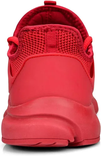 Vista 4 de Troadlop - Zapatos deportivo para mujer antideslizantes de meter con cordones de adorno para correr o caminar