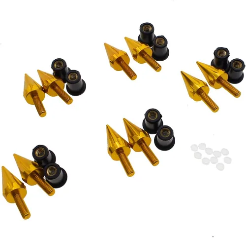 Vista 5 de PROCNC - Tornillos para parabrisas de motocicleta para Honda CBR 600rr 1000rr para Suzuki GSXR 600 750 1000 para Yamaha R1 R6 R6s para Kawasaki ZX6R