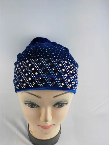 Vista 3 de MSBRIC - Gorros de terciopelo para mujer, color 1933