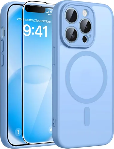 Vista 38 de FNTCASE para Samsung Galaxy Z Fold 7 Estuche Magnético: Funda de Teléfono Celular con Textura Mate Translúcida, Protección contra Caídas de Grado