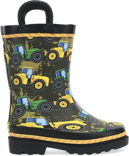 Vista 3 de Western Chief Botas de lluvia Happy Helper para niño (niño pequeñoniño grande)