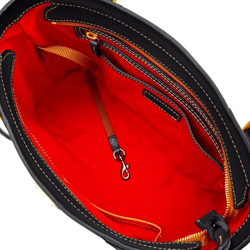 Vista 4 de Dooney Bourke Pebble Grain - Bolsa Lexington pequeña Verde
