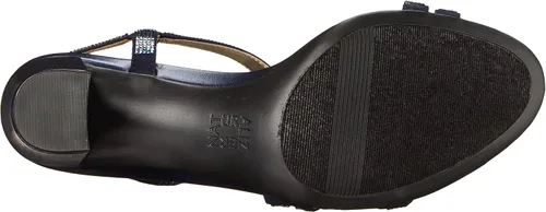 Vista 4 de Naturalizer Vanessa2 Sandalias de tacón con tiras adornadas con diamantes de imitación para mujer