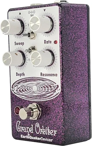 Vista 2 de EarthQuaker Devices Grand Orbiter V3 Phase Machine, Purple Sparkle (exclusivo de Gear Hero)