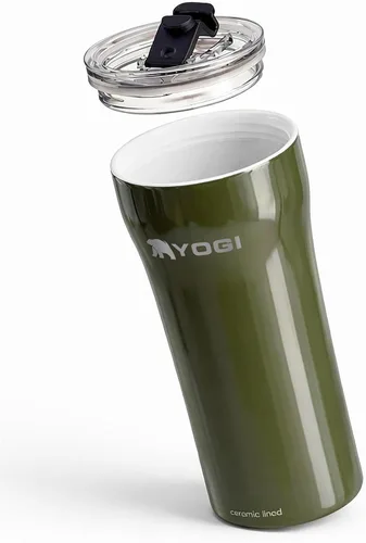 Vista 13 de YOGI Elements - Vaso de 16 onzas, color arenisca