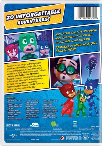 Vista 2 de PJ Masks 20 Mega Missions Collection DVD