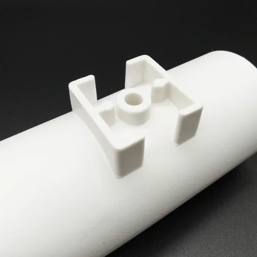 Vista 3 de TIHOOD Soporte para caña de pescar con tornillos, piezas de repuesto y accesorios para torneo, mar profundo y trolling Blanco