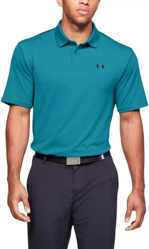 Vista 15 de Under Armour Men's Performance 2.0 Golf Polo (864) Afterglow/ Gris parcela