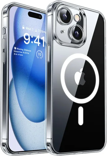 Vista 25 de CANSHN Funda magnética compatible con iPhone Air (6.5 pulgadas), mejorada [protección completa de la cámara] [compatible con Magsafe]