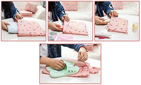 Vista 5 de 7 bolsas organizadoras para equipaje impermeables, Cactus), VAYEEBO7White Cactus