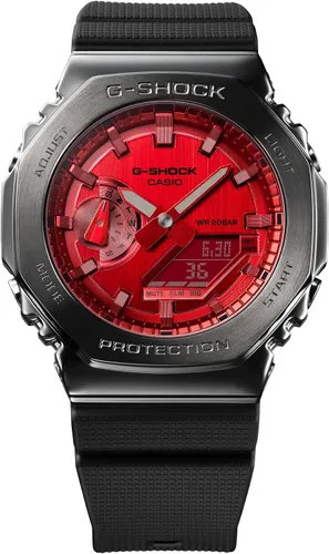 Vista 2 de G-Shock CasiOak GM2100B Series 4A_NegroRojo