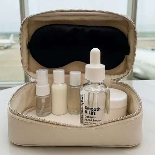 Vista 7 de Global Beauty Care Smooth & Lift - Suero facial de colágeno hidratante para apoyar la piel de aspecto firme con péptidos, ácido hialurónico