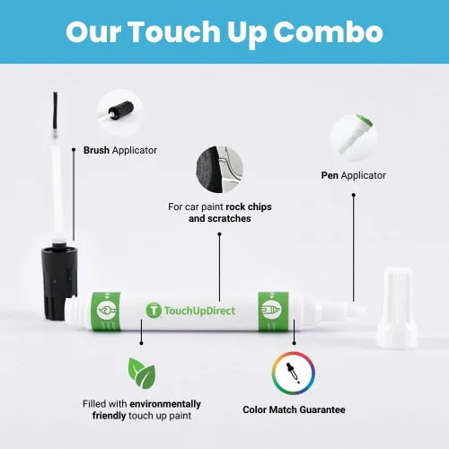 Vista 29 de TouchUpDirect 300 Alpine White III - Aerosol de pintura de retoque compatible con BMW Exact Match - Kit esencial