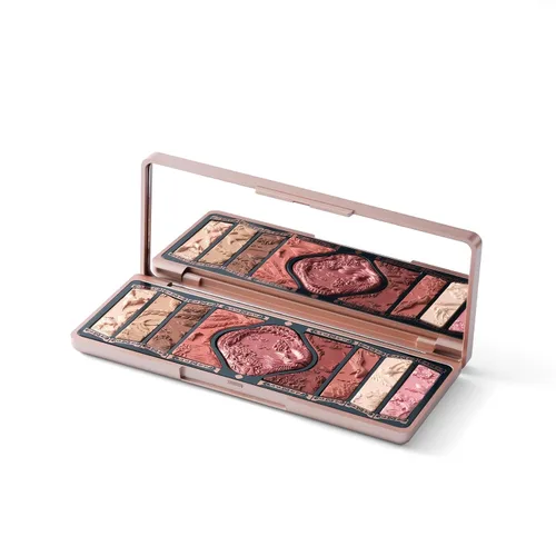 Vista 3 de FLORASIS Paleta de maquillaje con grabado floral Phoenix (01 Oro Marrón)