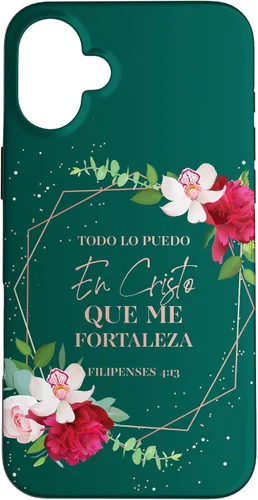 Vista 23 de Regalos Mujer Cristiana Español Versículos de la Biblia Español Funda para iPhone 17