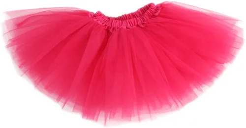 Vista 7 de Falda tutú para niña, falda de baile de ballet, falda de disfraz de hadas para fiesta