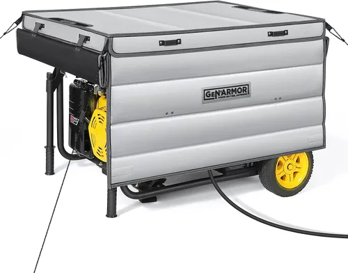 Vista 9 de GenArmor Cubiertas para Generadores Mientras Funcionan, Lonas para Generadores 100% Impermeables de Servicio Pesado, Carpa para Generador, Carcasa
