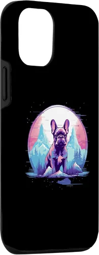 Vista 3 de Funda para iPhone 14 Bulldog Francés para hombres, mujeres y niños