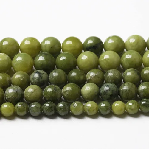 Vista 146 de 100 cuentas de piedra multicolor natural de 0.236 pulgadas (0.236 in), cuentas espaciadoras sueltas redondas para hacer pulseras, collares, aretes