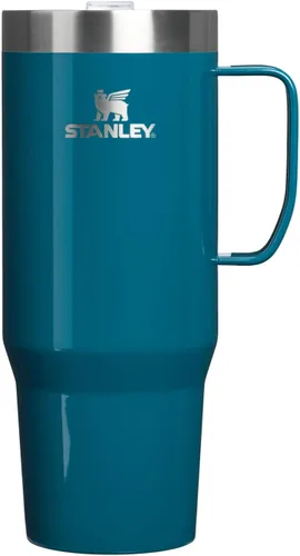 Vista 30 de STANLEY La Taza Suburbana Cotidiana 473 ml Beber a Través de la Tapa Taza para Café, Té y Bebidas Taza de Café de Acero Inoxidable Aislada