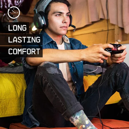 Vista 3 de ASTRO Gaming A10 Auriculares para Xbox OneNintendo Switch PS4 PC y Mac - Cable de 0138in y micrófono Boom de Logitech - Bulk Packaging - VerdeNegro