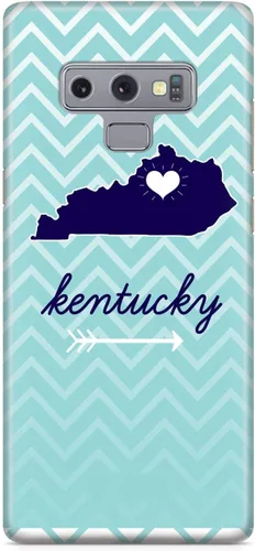 Vista 20 de Inspired Cases - Compatible con iPhone Xs Max - Funda protectora con textura 3D para Apple iPhone Xs Max - Kentucky Chevron Pattern State