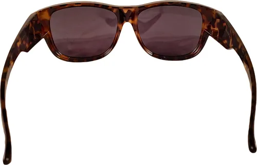 Vista 5 de Ajuste de estampado animal sobre gafas de sol sobre gafas graduadas - Funda incluida