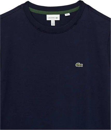Vista 2 de Lacoste Camiseta clásica de algodón con cuello redondo y manga corta