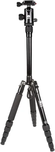Vista 8 de SIRUI T-025X Trípode de viaje ultraligero de fibra de carbono con cabeza de bola C-10S