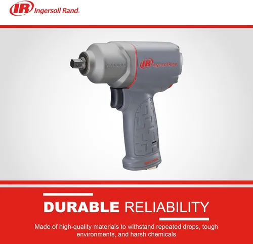 Vista 4 de Ingersoll Rand 2115PTiMAX 3/8" Tipo de Pin, Llave de Impacto de Grado Industrial