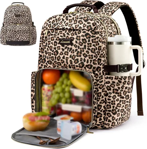 Vista 32 de LOVEVOOK Mochila para laptop para mujer, 15,6 pulg.