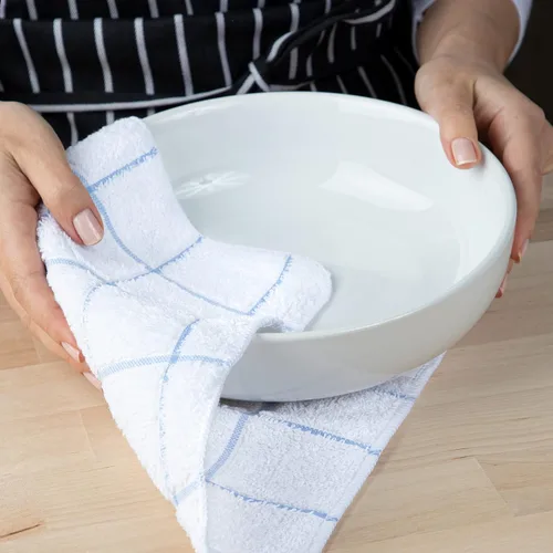 Vista 6 de Arkwright - Toallas de cocina para cocina, 12 unidades, suaves, 100% algodón de rizo, altamente absorbentes y de secado rápido, paños para lavar