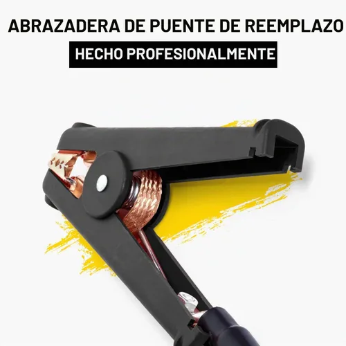 Vista 2 de Spartan Power - Pinzas de repuesto para cables pasa-corriente de batería, alta resistencia - Reemplazos de extremos de abrazadera para cables