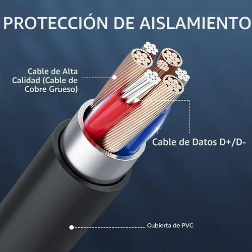 Vista 7 de Cables de carga de 30 pies para anillo resistente a la intemperie, cable de carga para interiores y exteriores con adaptador de corriente rápido