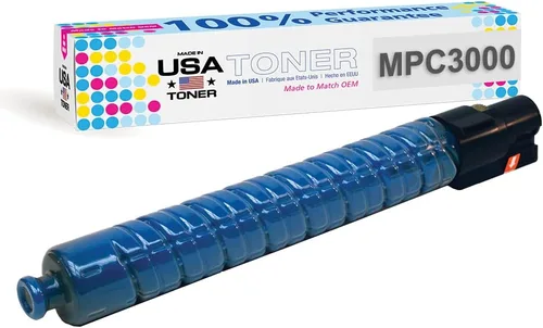 Vista 8 de MADE IN USA TONER Repuesto compatible para Ricoh Aficio MPC3000, MPC2000, MPC2500, Savin C2020 C2525 C3030 (negro)