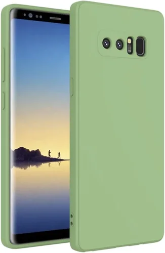 Vista 105 de Funda para Samsung Galaxy Note 8, color negro, resistente a los arañazos con tacto suave, delgada funda delgada para Samsung Galaxy Note 8