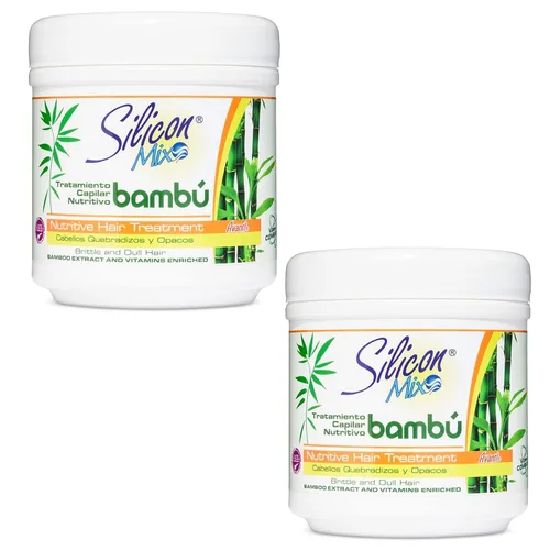 Vista 2 de Avanti Silicon Mix Bambu - Tratamiento nutritivo para el cabello, 8 onzas (paquete de 1)