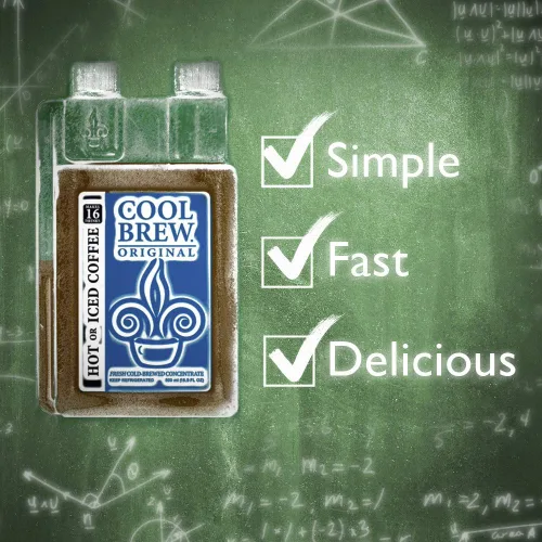 Vista 6 de CoolBrew Concentrado líquido frío fresco – tostado oscuro, granos de arábica gourmet, para café helado o caliente, sin azúcar, sin conservantes