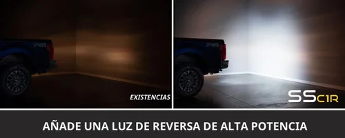 Vista 5 de Kit de luz de reversa Diode Dynamics HitchMount compatible con Ford Raptor 2017-2020, C1