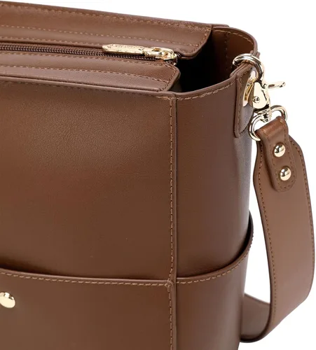 Vista 4 de Wrangler - Bolso bandolera con inserto organizador para mujer