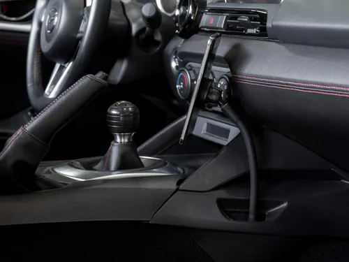 Vista 4 de CravenSpeed Gemini - Soporte de teléfono compatible con Mazda ND MX-5 Miata 2016-2025 Soporte de teléfono manos libres Soporte para portavasos