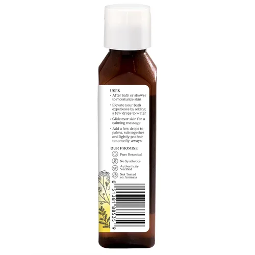 Vista 4 de Aura Cacia Aceite corporal, manzanilla tranquila, 4 onzas líquidas (paquete de 3)
