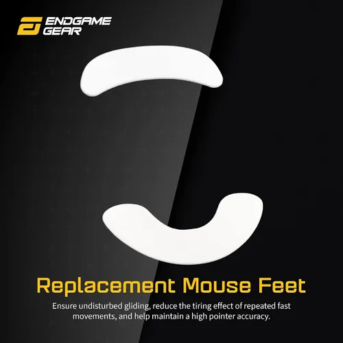 Vista 3 de ENDGAME GEAR Patines de ratón de repuesto, juego individual