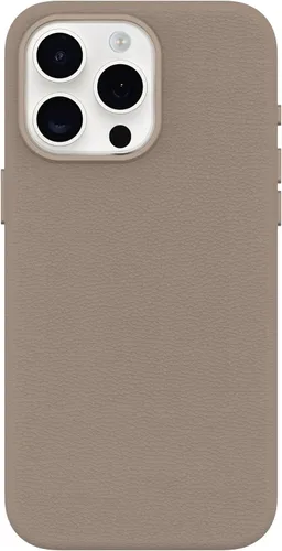 Vista 18 de OtterBox Funda protectora de piel para iPhone 15 Symmetry Series Cactus para MagSafe, color negro ASH (negro), delgada, premium, funda protectora