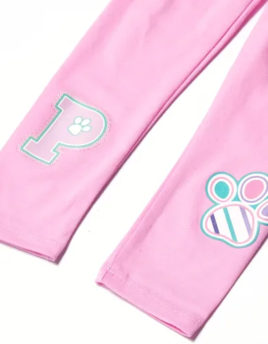 Vista 3 de Paw Patrol Vestido de manga corta para niñas y polainas Conjunto de 2 piezas