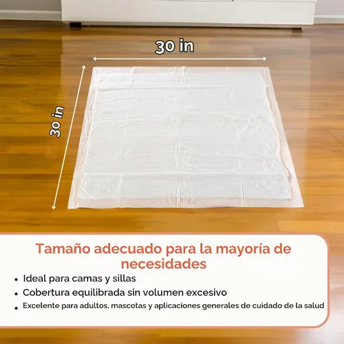Vista 6 de McKesson Ultra Underpad, incontinencia, gran absorción, 30 x 30 pulgadas, 10
